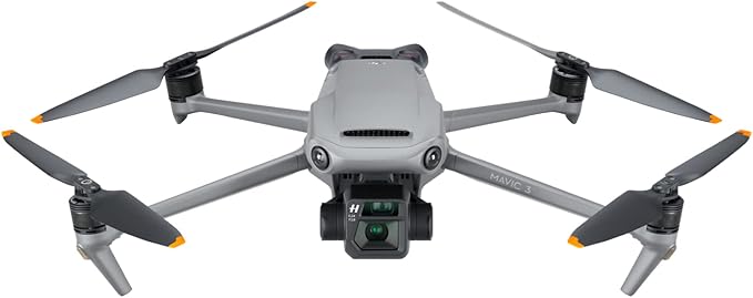 DJI Mavic 3, Drone with 4/3 CMOS Hasselblad Camera, 5.1K Video, Omnidirectional Obstacle Sensing, 46 Mins Flight, Advanced Auto Return, 15km Video Transmission, Drone with DJI RC-N1 Remote Controller