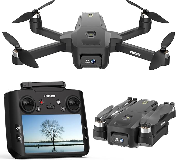 K600GPS Drone with Camera 1080P EIS, GPS Drone with 4.5