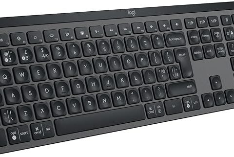 Logitech MX Keys S Programmable Wireless Bluetooth Keyboard - Graphite B+